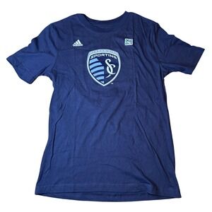 Adidas Sporting Kansas City Zusi #8 MLS Soccer T Shirt‎ Youth Large Unisex